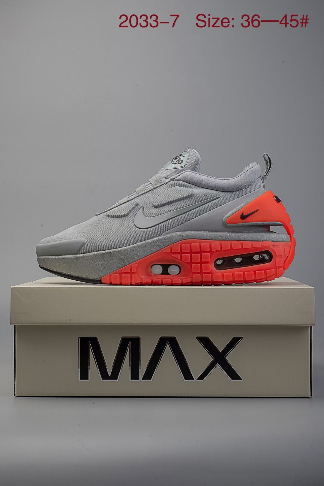 Nike Air MAX M 1 Grey Orange Shoes